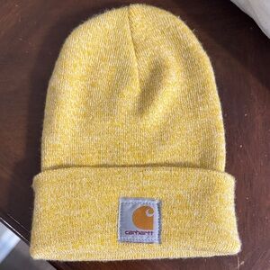 Carhartt Yellow Knit Beanie